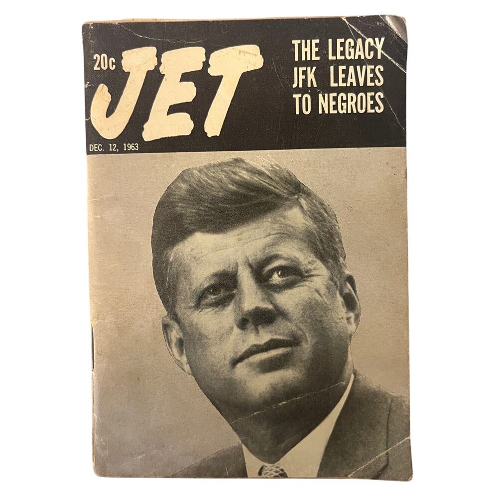 JET Magazine Dec 12 1963 JFK John F Kennedy Legacy Civil Rights Black History